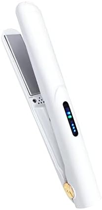 Безжична Изправяне на коса, преносим Мини-утюжок с USB батерията с капацитет 2600 mah, 2 в 1, Пресата за коса и