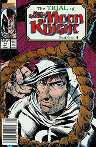 Марк Спектър: Лунен рицар на 18 (павилион за вестници) FN; Комиксите на Marvel | Чък Диксън