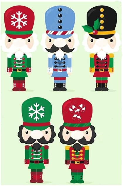Коледни играчки войници Метални Щанцоване, Коледни играчки войници Режещи Удари Изрязани Шаблони САМ Картички за