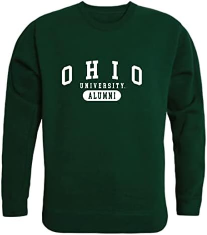 W Republic Университета на Охайо Бобкетс Завършилите мек вълнен плат Пуловер с яка-часова Hoody Гора