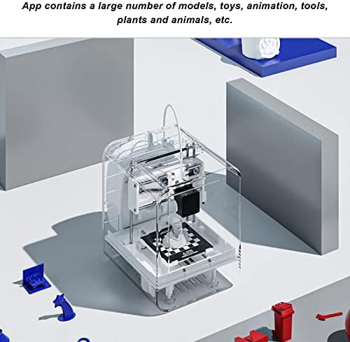 Мини 3D-Принтери, Многофункционални Преносими 3D принтер за начинаещи, машина за висока точност Настолен Малък 3D-принтер