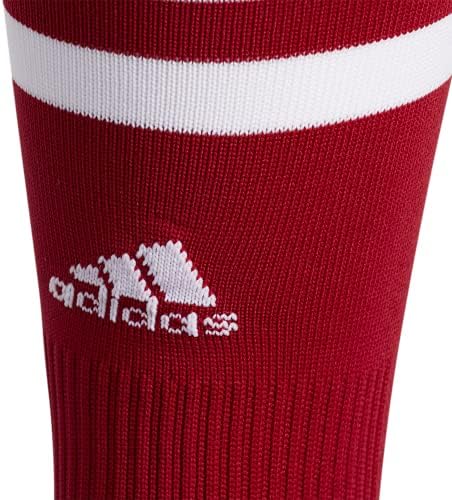 Футболни чорапи-обръчи адидас с 3 ивици (1 двойка) с дугообразной компресирани за надеждна засаждане