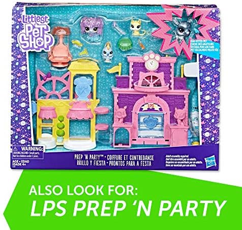 Набор от играчки Littlest Pet Shop Sparkle Спектакъл Collection Пакет, който включва 10 брилянтни домашни любимци