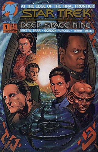Star Trek: Deep Space Nine (Малибу) #1Б VF ; Комикс Малибу