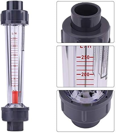 Разходомер за вода - Вид на Пластмасова тръба 25-250 l/H Незабавен Разходомер за Вода Разходомер
