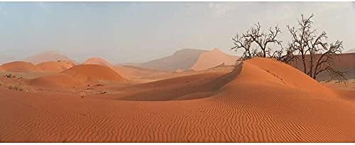 AWERT 30x12 инча Оранжев Фон За Пустинен Терариум Фон за Обитаване Пустинни Влечуги Винил