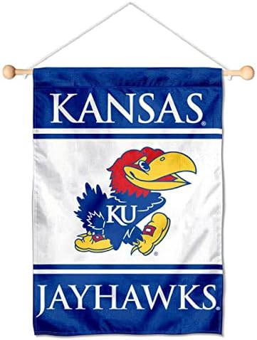 Комплект мини-банери Kansas Jayhawks Mini и бизнес знаме на Полюса