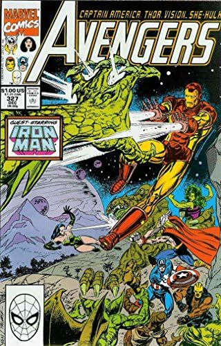 The avengers, 327 VF; Комиксите на Marvel | 1-ва корица Rage