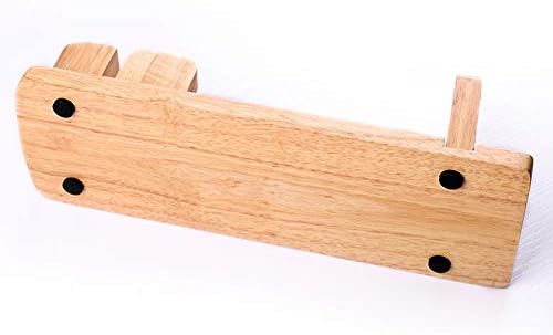 GUANGMING - Дървена Ножевой блок От дърво, Поставка за Кухненски Прибори, Натурална Универсална Поставка За Ножове,