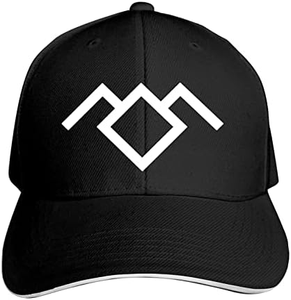 Бейзболна шапка Black Lodge Twin Peaks Мъжка бейзболна шапка Моющаяся Регулируема Дамска Шапка за Татко