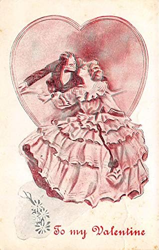 Картичка за Деня на Свети Валентин 1918