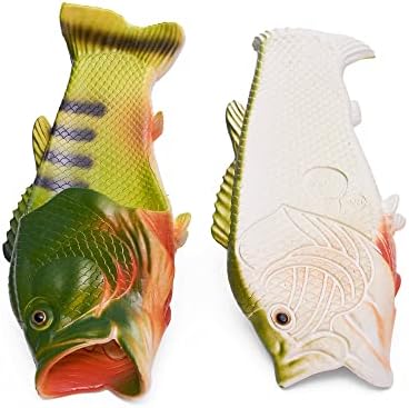 Рибни чехли Coddies | Оригинални рибни чехли | Забавен подарък, Сандали, Унисекс, Джапанки за Костур, Обувки за