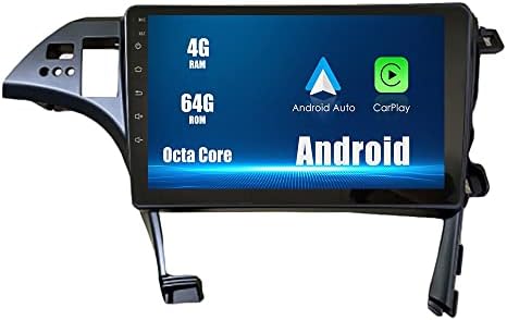 Андроид 10 Авторадио Автомобилната Навигация Стерео Мултимедиен плейър GPS радио 2.5 D Сензорен екран за Toyota Prius 2010 Восьмиядерный 4 GB RAM И 64 GB ROM (CarPlay / Android Auto)