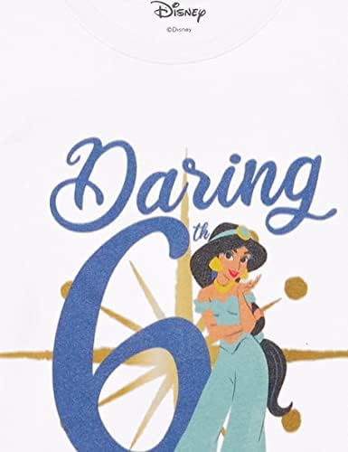 Тениска Дисни гърлс Jasmine на Шестия рожден ден