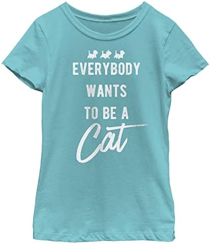 Тениска Дисни гърлс Be a Cat за момичета