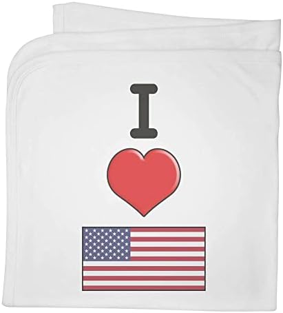 Памучни бебешки одеяла /Шал I Love America (BY00025284)